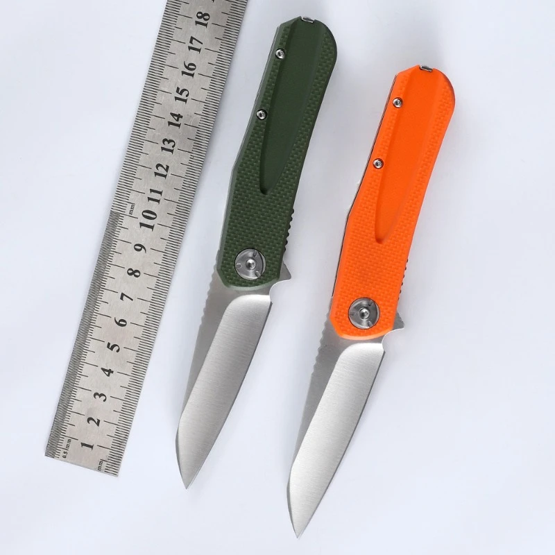 New 6535 Outdoor Camping Pocket Folding Knife 8cr13 Blade G10 Handle Survival Tactical Hunting Fruit Utility Knives EDC Tools