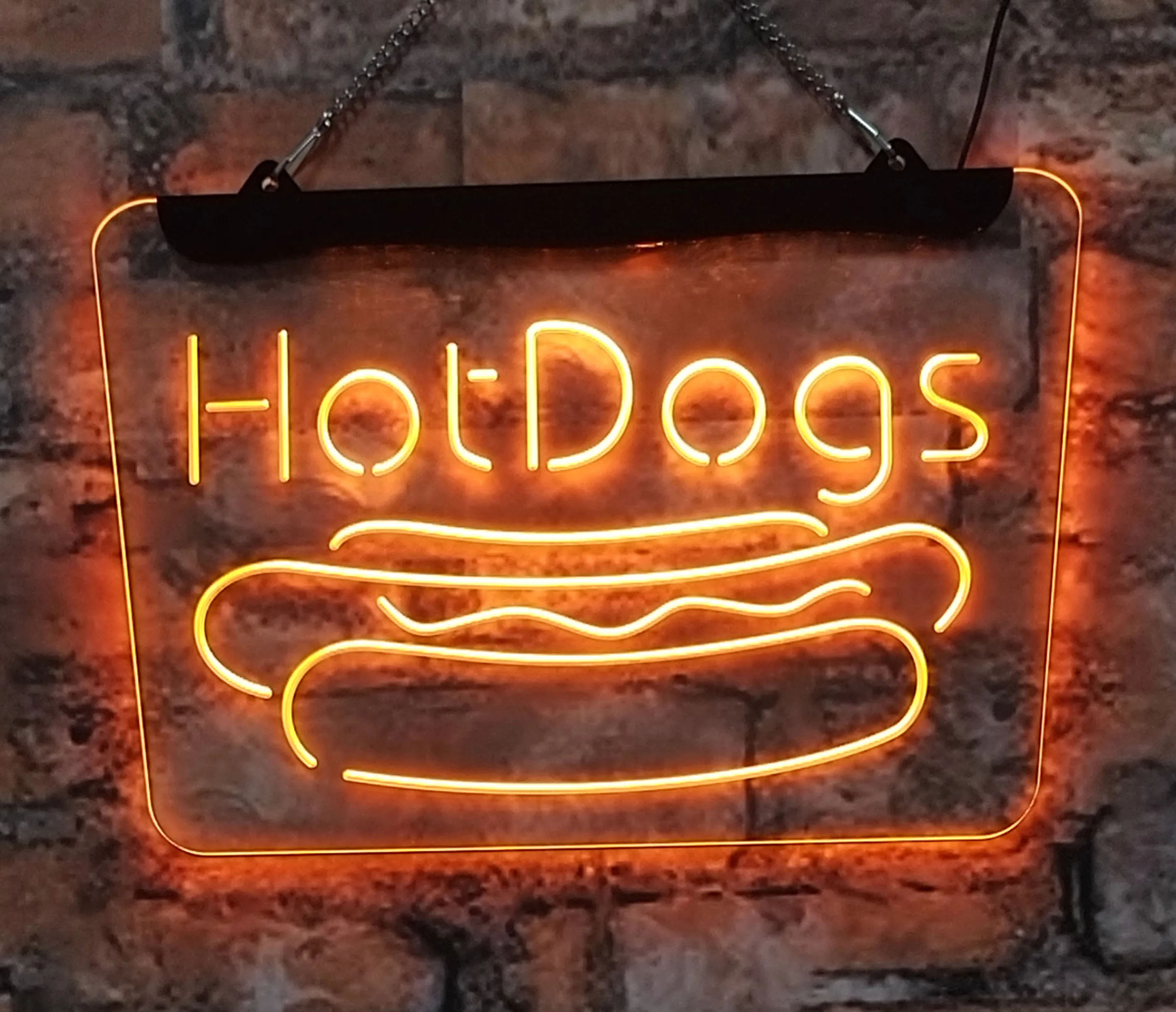 

Хот-дог пицца магазин кофейня Неоновая вывеска Акриловая доска резное украшение дома интерьерное настенное искусство Синий розовый 20*30 для комнаты магазин