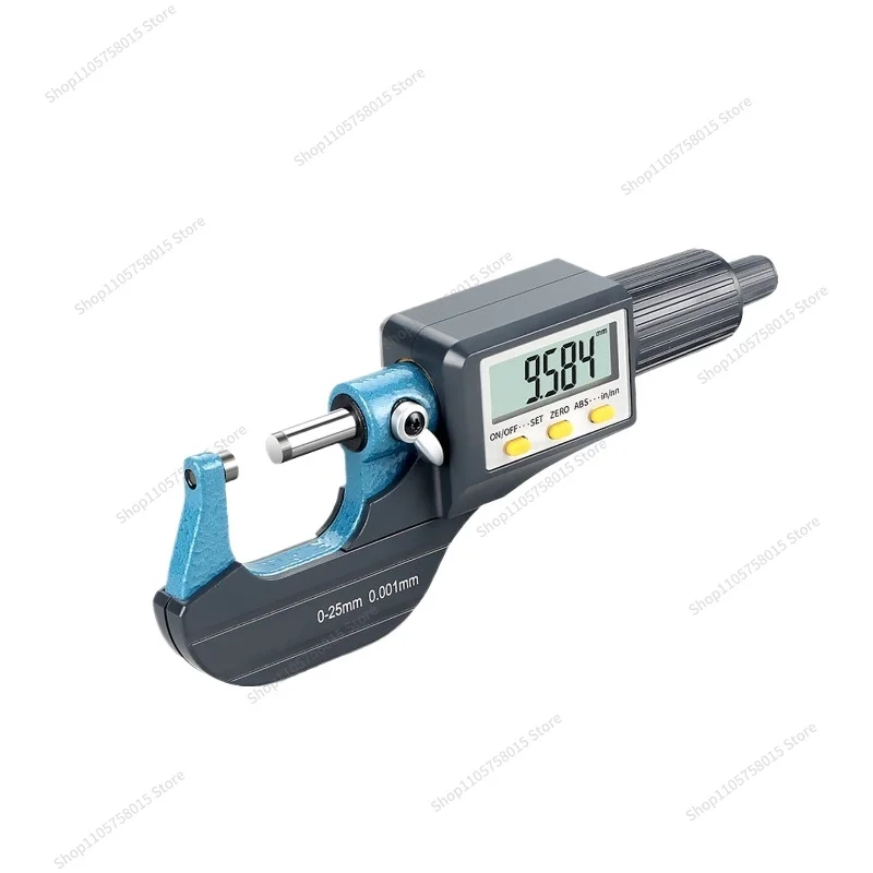 For Digital Outer Diameter Micrometer 0-25mm High Precision 0.001 Electronic Spiral Depth Micrometer Caliper