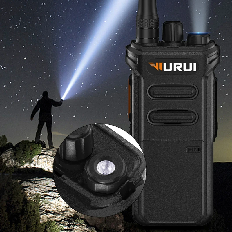 Imagem -03 - Wurui-walkie Talkie Portátil Cb27 cb 27mhz Rádio Bidirecional Longo Alcance Profissional hf Distância 100km Prático Presunto Rádios