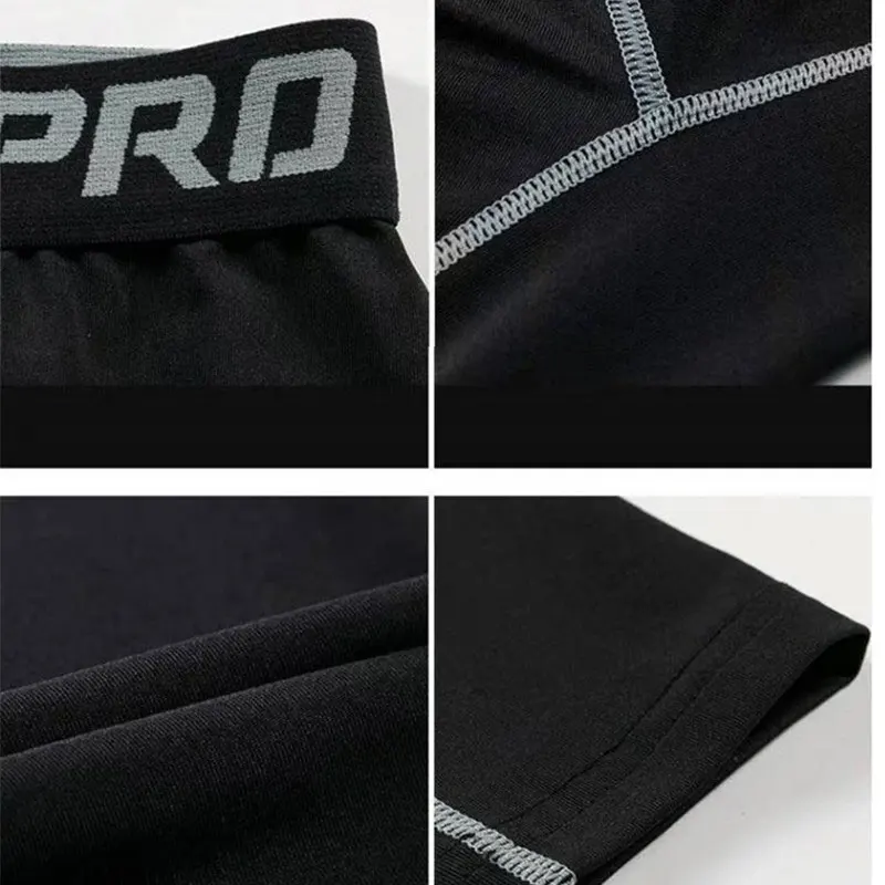Siłownia sportowa do treningów i ćwiczeń Fitness Jogging piesza piłka nożna dres do koszykówki Legging legginsy do biegania dla mężczyzn chłopiec