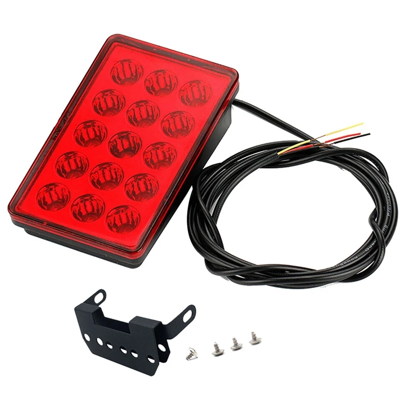 LED Car Brake Light 15LED F1 Style Universal Shell Pilot Light Car Rear Spoiler LED Brake Light Tail Light