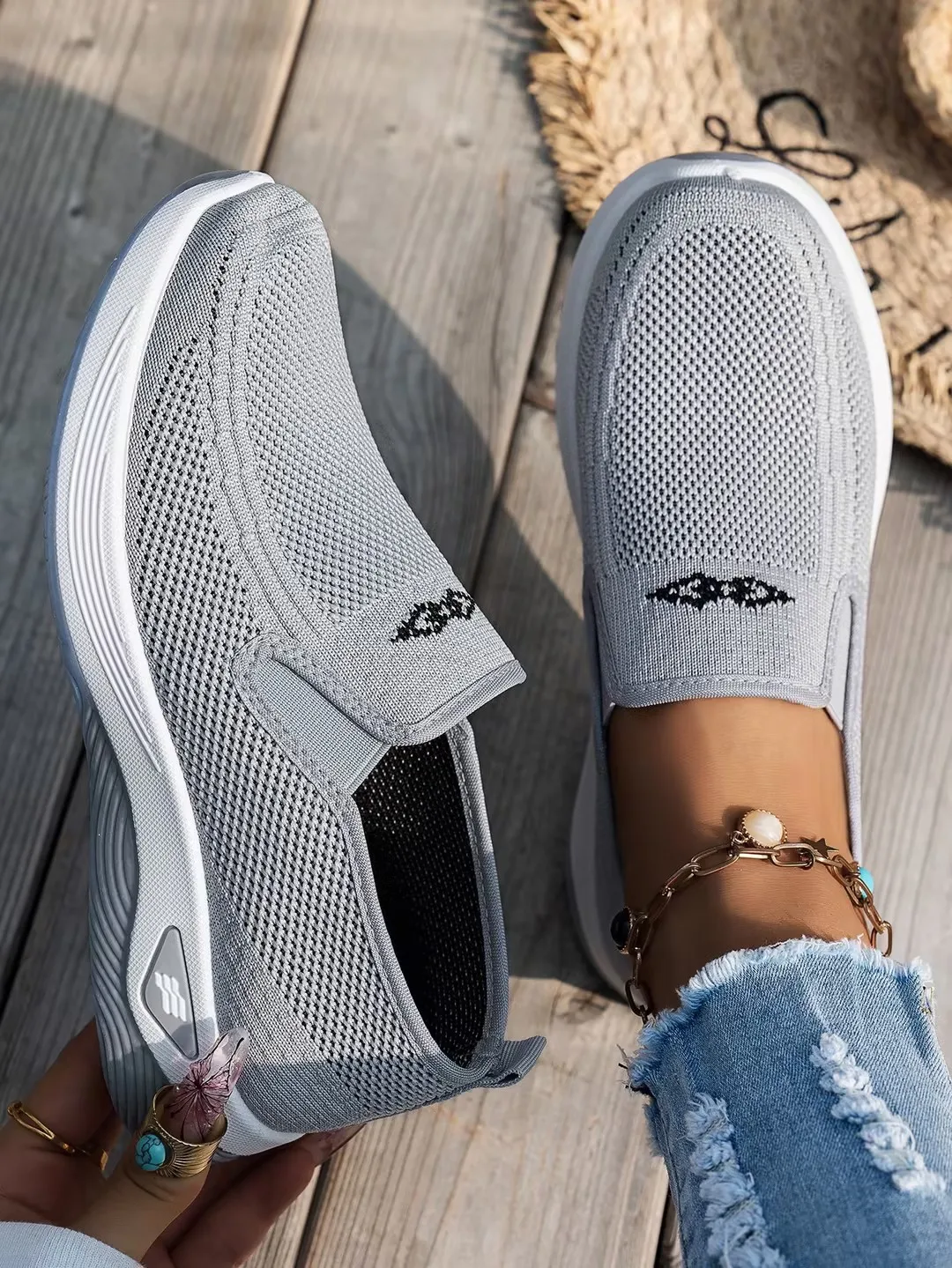 Damenschuhe, klassische Pekinger Stoffschuhe, flache Freizeitschuhe, atmungsaktive und leichte Sportschuhe, Schuhe mit kostenlosem Versand – Detail 11