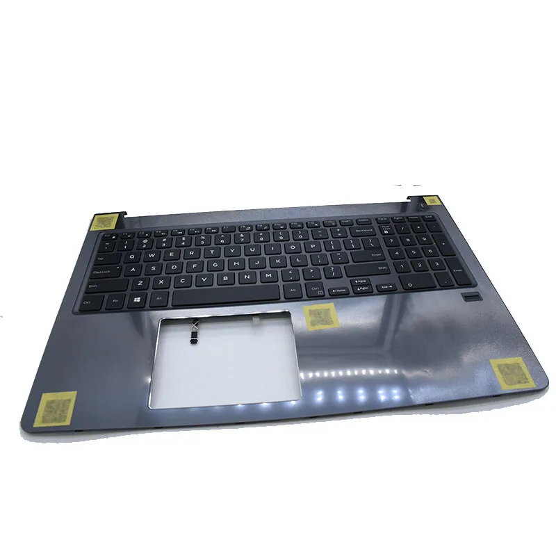 

palmrest top case with Backlight US layout keyboard for Dell Vostro 15 5568