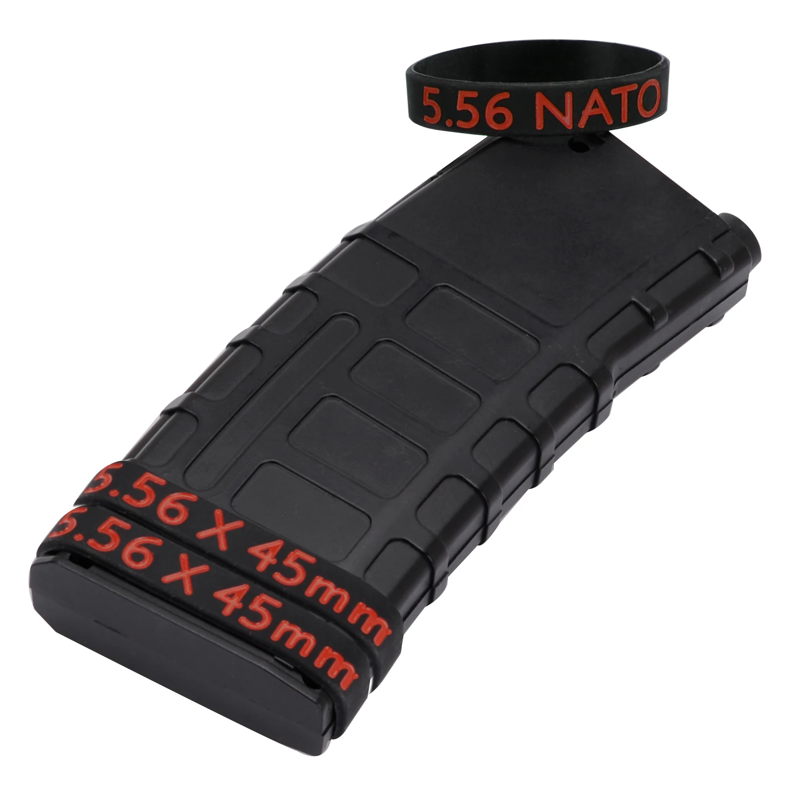 Ideagle 5.56 Magazine Marking Bands, 10 Pack 556 NATO Mag Bands 5.56×45mm