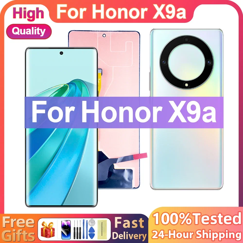 6.67''For HUAWEI Honor X9a For HonorX9a RMO-NX1 LCD Display Touch Screen Digitizer Assembly Replacement