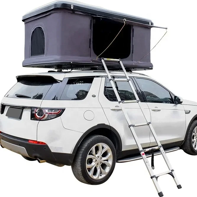 

2024 foldable hard shell vehicle open car roof top tent box hardtop aluminum rooftop tent car roof tent for outdoor camping 4wd