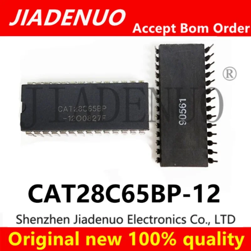 (1-2pcs)100% New original CAT28C65BP-12 28C65BP DIP28 Chipset