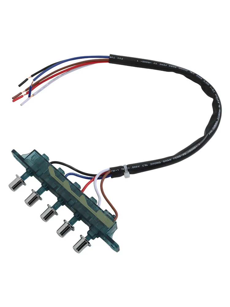 1 X Range Hood Switch Button 5-button Switch Controller Range Hood Replacement Parts Easy Installation