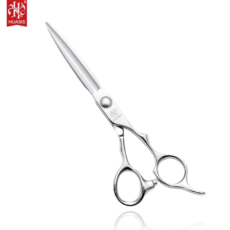 

HUASIS HU42 5.5 inch 6inch 6.5inch 7.0inch Ball Bearing Screw Hair Cutting Scissors Sharp Edge Multifunctional Japan 440C