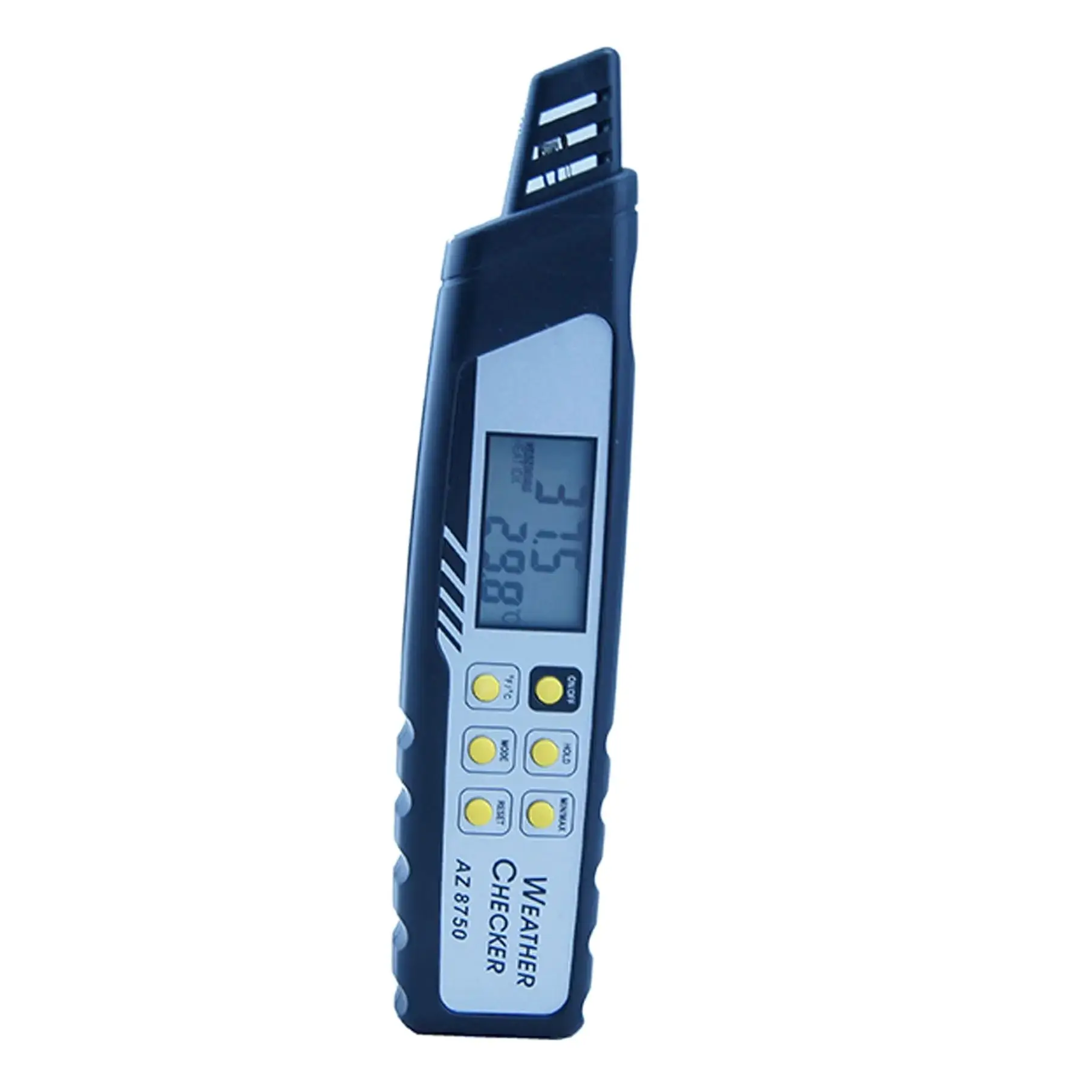 

AZ8750 pen-shaped weather detector heat index meter measures heat index, air pressure, temperature, Humidity and dew point