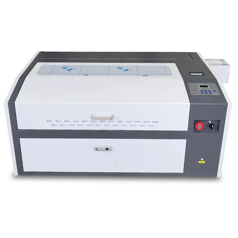 M 50W 500x300mm M3050 Настольный лазерный гравер CorelLaser Водяной насос Сотовый стол Гравировка и резка