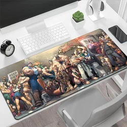Street Fighter Large Mouse Pad Gaming Mouse Pad PC Gamer Computer Mouse Mat Big Mousepad XXL Carpet Keyboard Desk Mat Mause Pad
