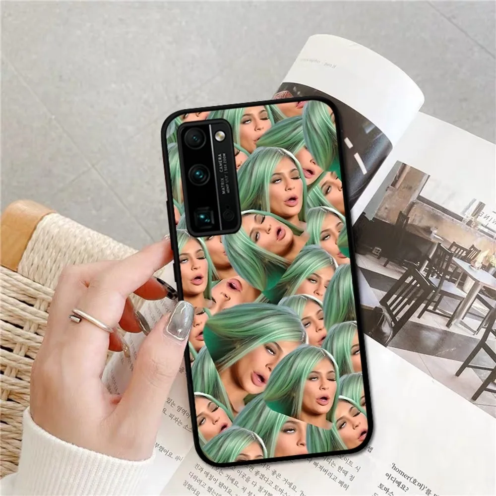 Sexy Girl Kylie J-Jenner Phone Case For Huawei Honor 10 lite 9 20 7A 9X 30 50 60 70 pro plus Soft Silicone Cover