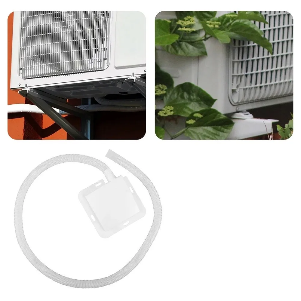Air Conditioner Drain Hose 300cm with 119x119mm Drip Tray for Window Portable Split and Recreational Vehicle AC