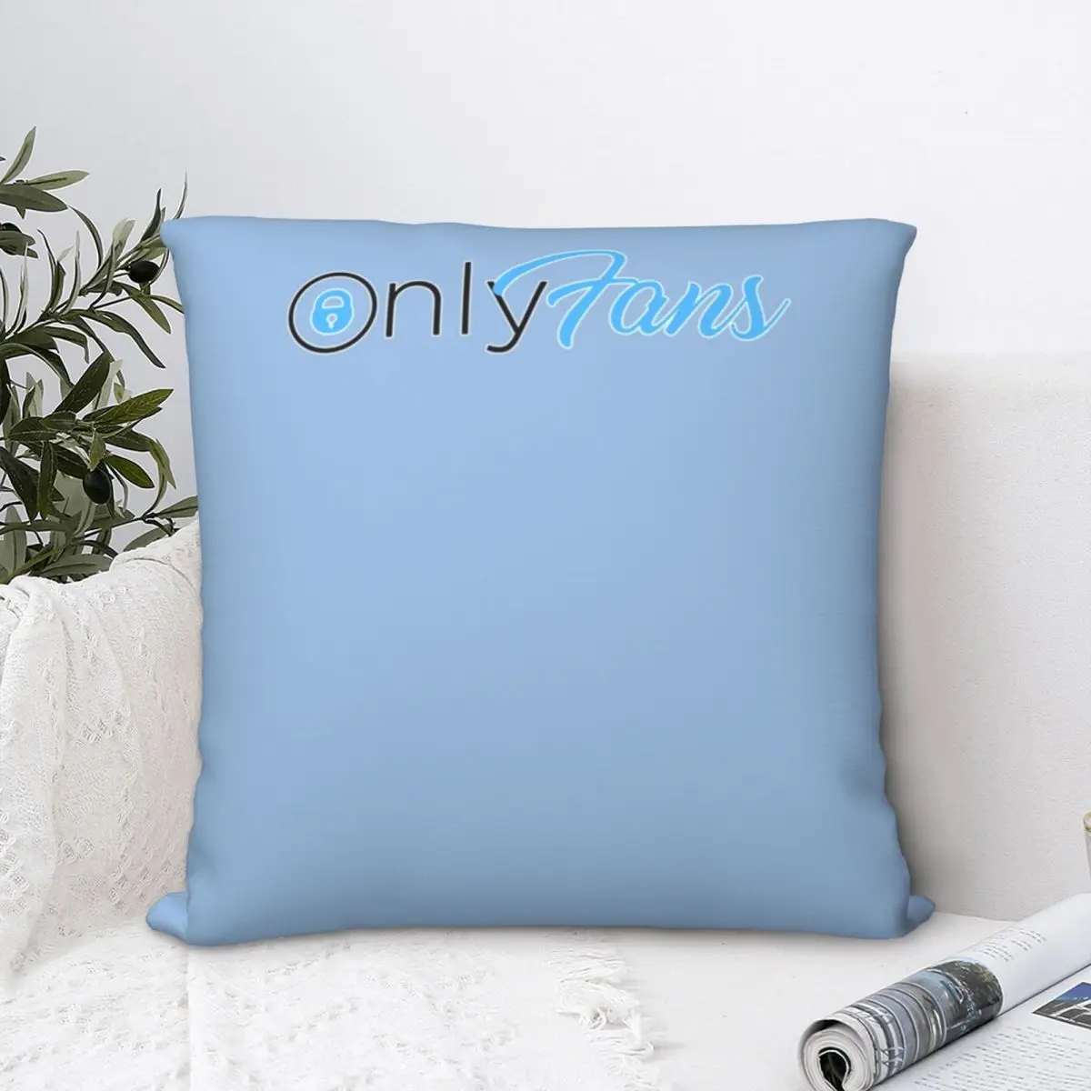 Onlyfans Square Pillowcase Polyester Pillow Cover Velvet Cushion Decor Comfort Throw Pillow For Home Car