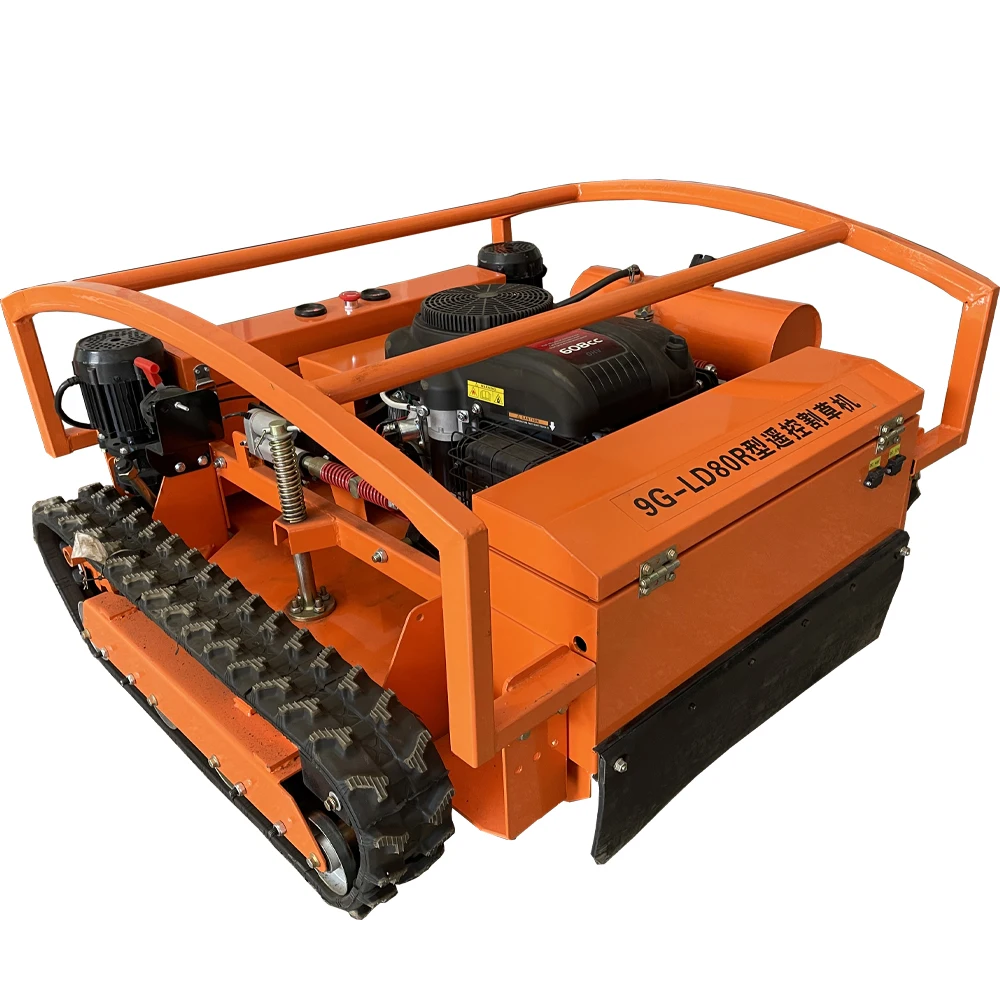 Fabrika Fiyat CE Robot Benzinli Çim Biçme Makinesi Uzaktan Kumandalı Biçme Makinesi