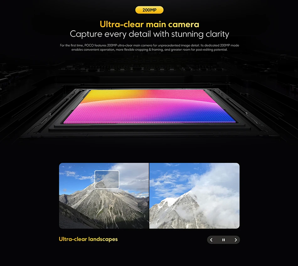 【World Premiere】Global Version POCO F9 Ultra Smartphone Snapdragon 8 Elite Gen 5 200MP 6.9" 185Hz AMOLED display 8050mAh battery