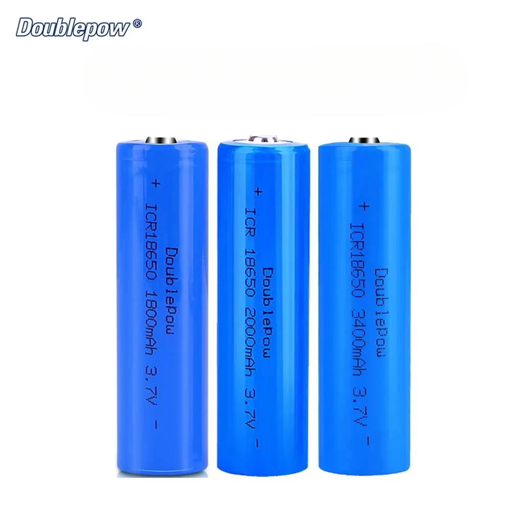 100% rzeczywista pojemność 4 szt. Bateria 3.7V 18650 1200/1500/1800/2000/2200mAh akumulator litowo-jonowy do latarki — zdjęcie produktu 2