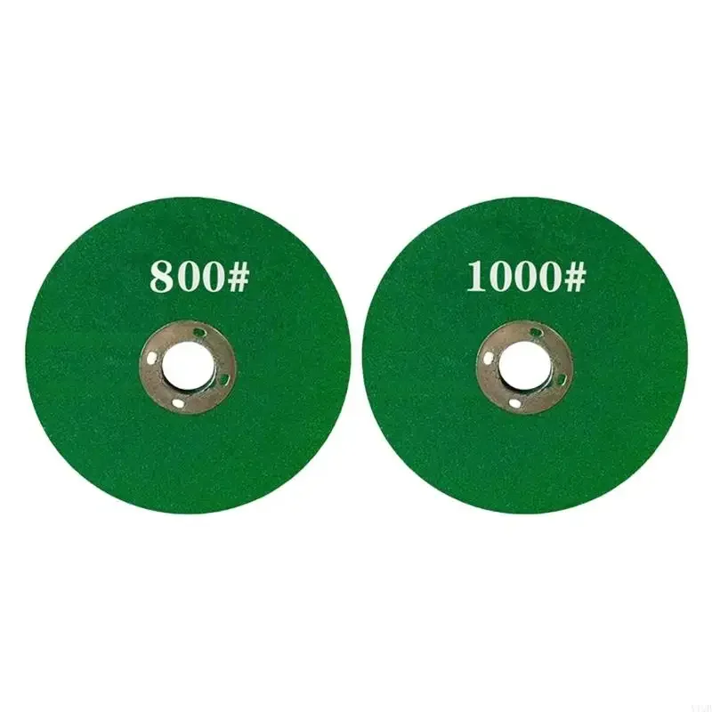 100mm樹脂研削ディスク800/1000グリット炭素が石/金属用に補強されています（標準4 "の電動工具に適合）