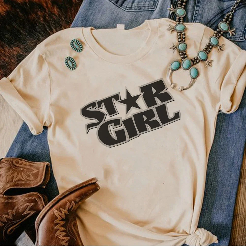 Y2k Star Girl top women comic funny t shirt female y2k clothing