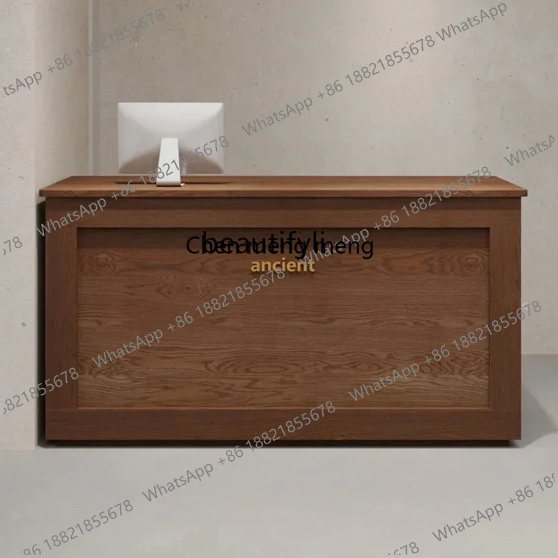 zS173Retro checkout page Clothing store Paint bar Beauty salon Company reception desk Women's clothing store