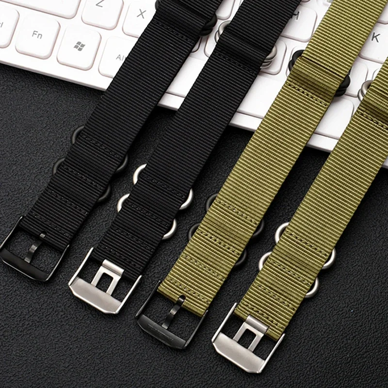 Nylon watch strap 22mm 23mm watch band waterproof sport for luminox watchbands nato strap fashion bracelet bracelet for men