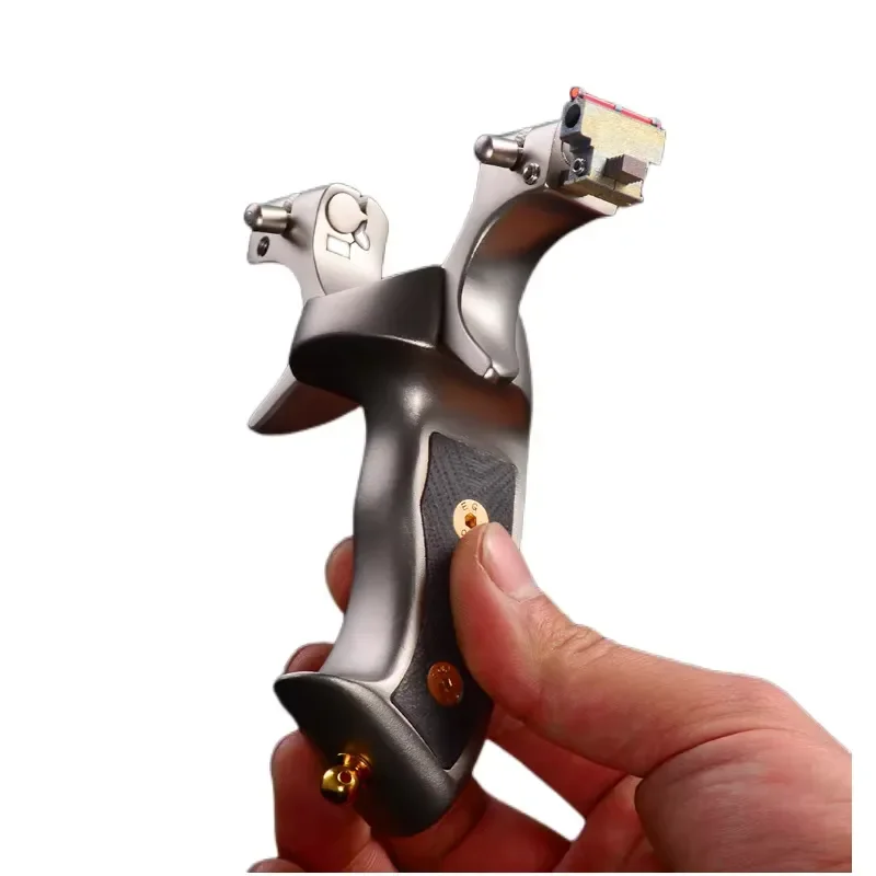 Camshaft 304 Integrated Stainless Steel Hunting Slingshot CNC Patch Shooting Slingshot Outdoor Sports Competition
