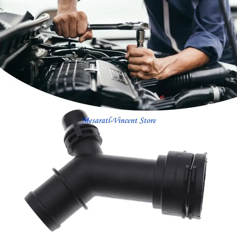 A70F Vehicle Engine Coolant Hose Connector ABS Material For Cooling System 8W0122293A