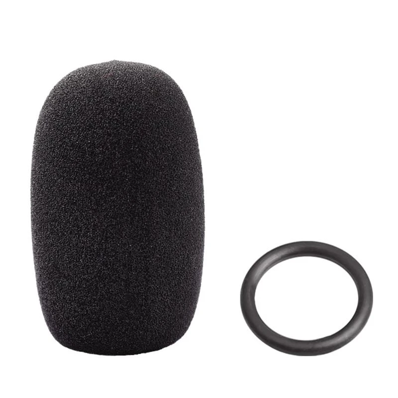 573A Microphone Windscreen Foam Cover,WS-1036,Sponge windshield 10mm opening and 36mm inner length suit for David Clark