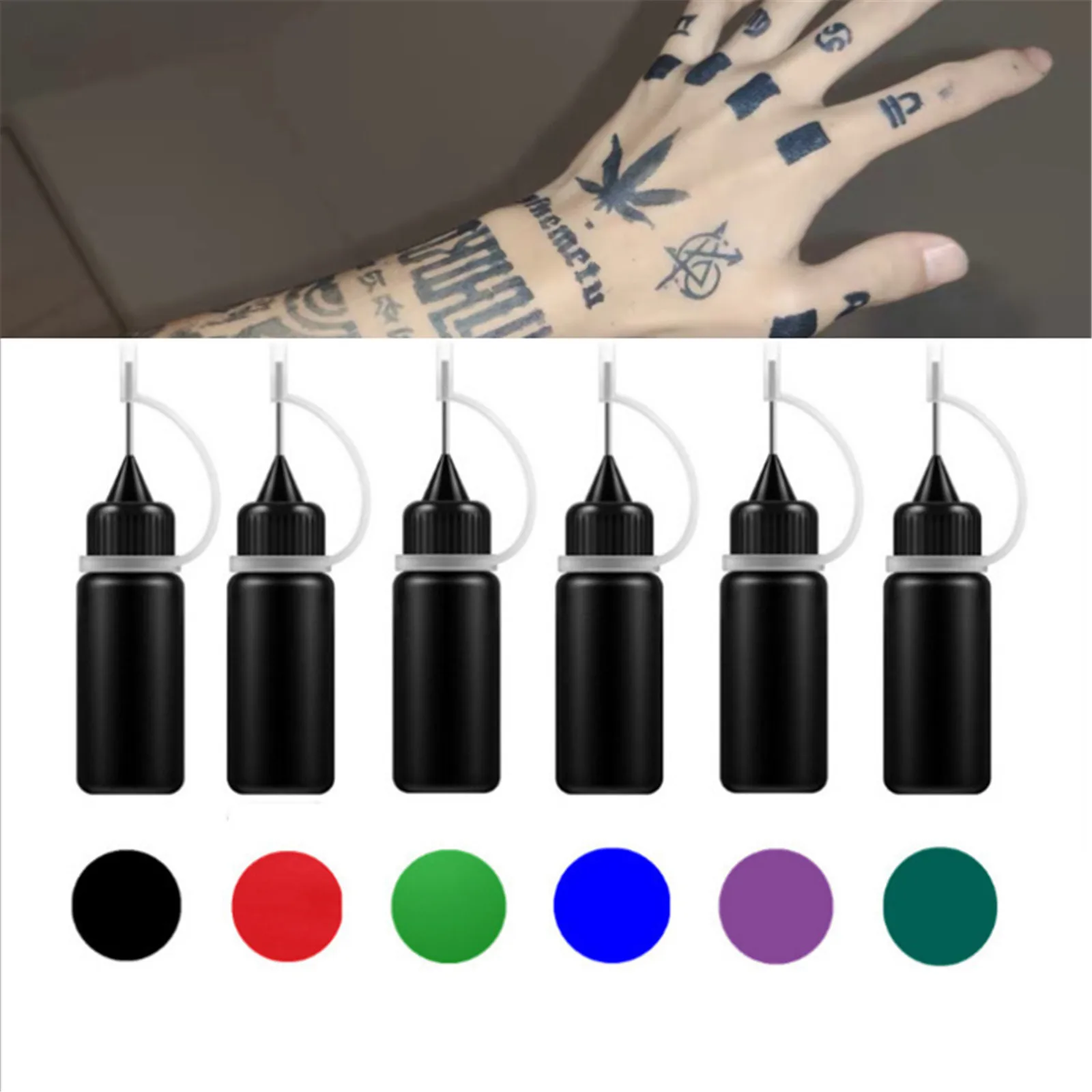 Henna Tattoo Juice Ink Temporary Natural Organic Fruit Gel For Body Paint Long-Lasting Safe Waterproof Diy Tattoo Paste 4 Colors