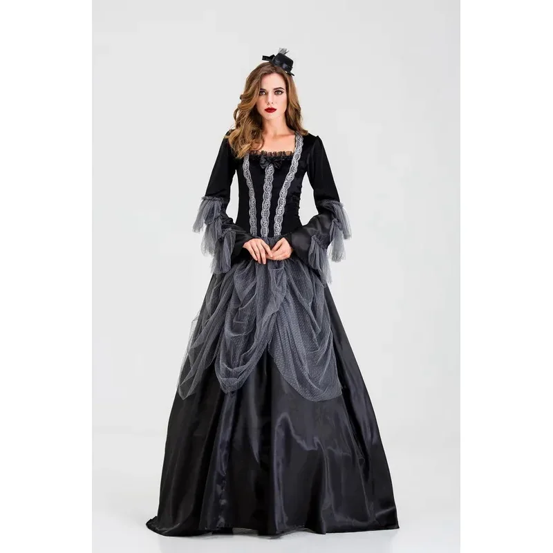 ปาร์ตี้ตลกเครื่องแต่งกายผู้ใหญ่น่ากลัวฮาโลวีนเครื่องแต่งกายผู้หญิงชุดแม่มดผู้หญิงGorgeousแวมไพร์ชุดแม่มดG3611