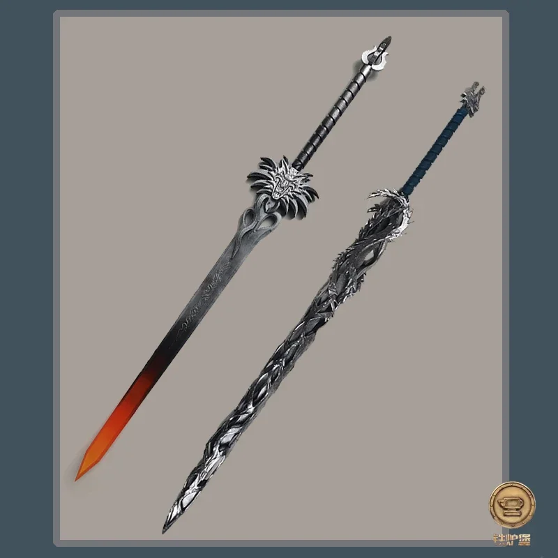 Game Arknights Texas the Omertosa Cosplay Sword Weapon Props for Halloween Christmas Carnival Party Events Comic Show Accessory