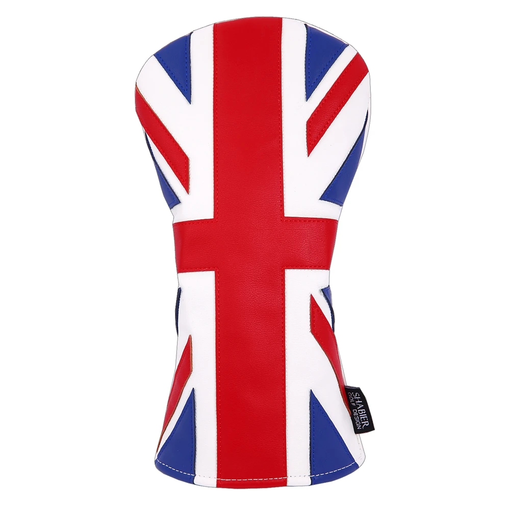 Union Jack Series Flag Design PU leather UK England Wales Scotland Golf Driver cover