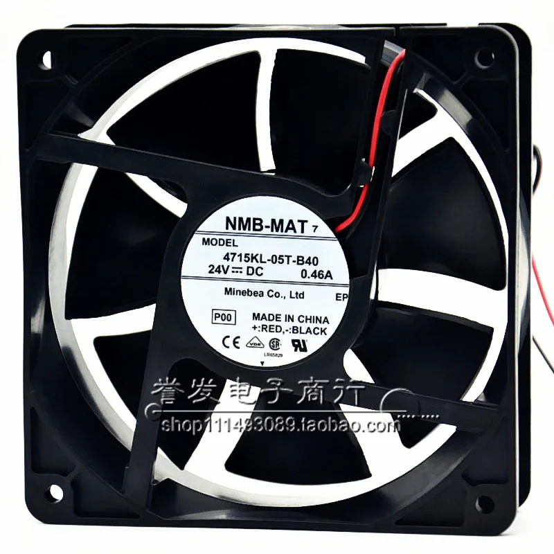 جديد الأصلي 4715KL-05T-B40 0.46A 24V 12038 120x120x38 مللي متر مروحة التبريد المبرد