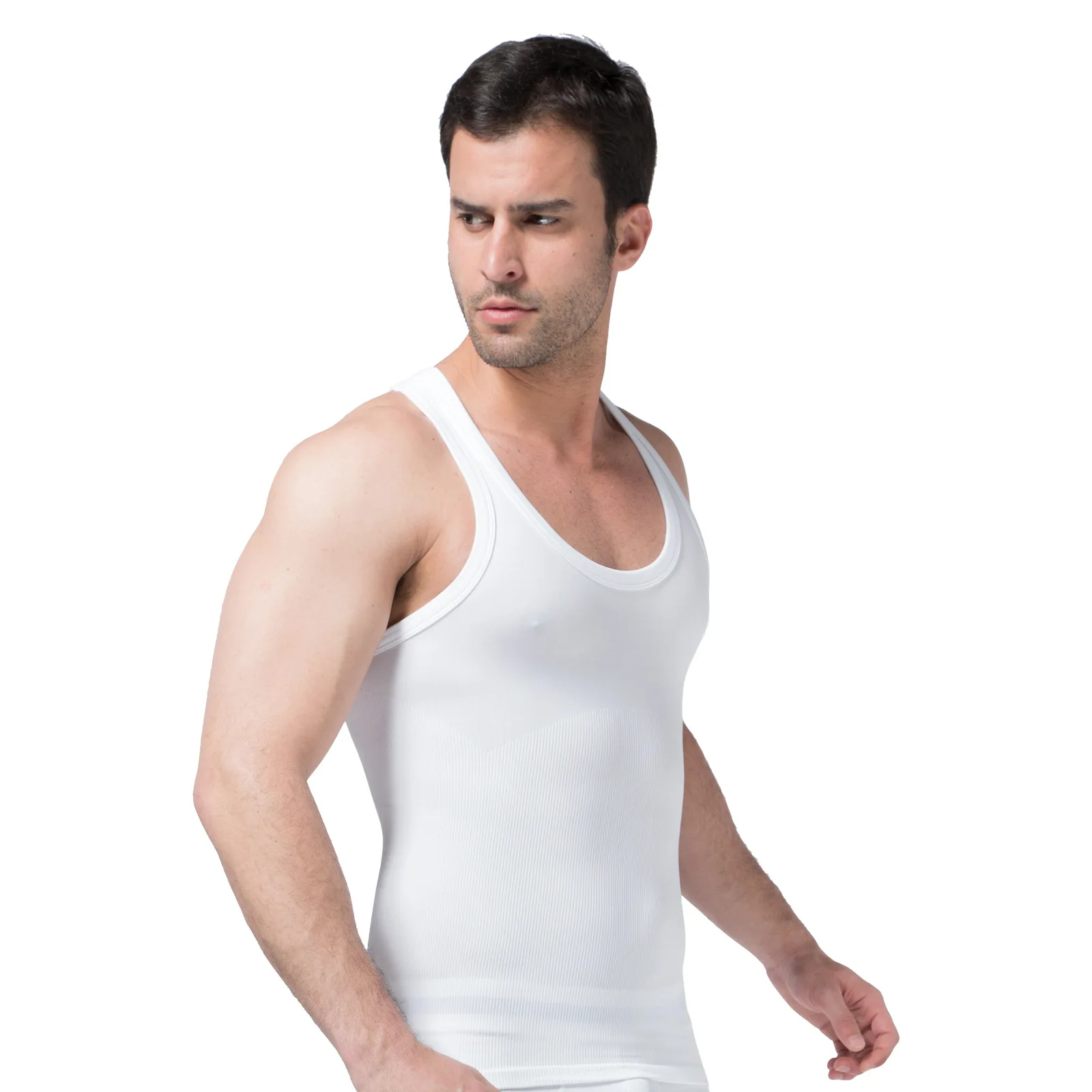 Men Gynecomastia Body Shaper Slimming Waist Chest Binder Compression Posture Corrector Tummy Trimmer Tops