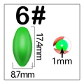 13 green 6