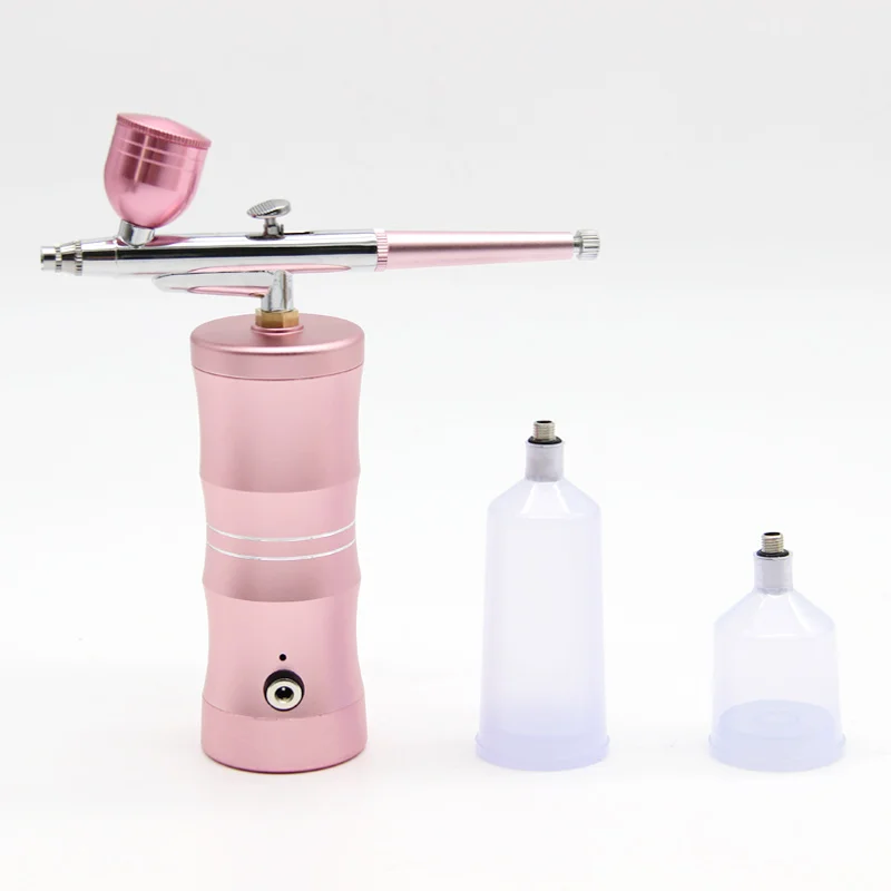 High Pressure Nano Level Oxygen Injection Sprayer Hydrating Skin Care Nail Art Cake Artifact Air Gun Beauty Instrument