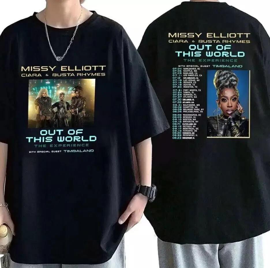 Missy Elliott 2024 Tour x Ciara & Busta Shirt, Out of This World 2024 T-Shirt