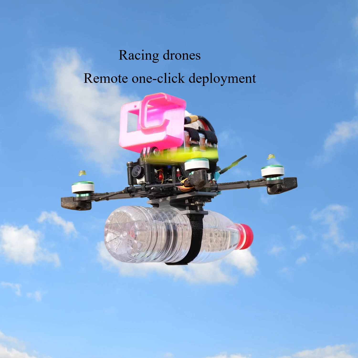 

FPV drone payload release system / rescue supplies delivery drone airdrop system / dual-channel