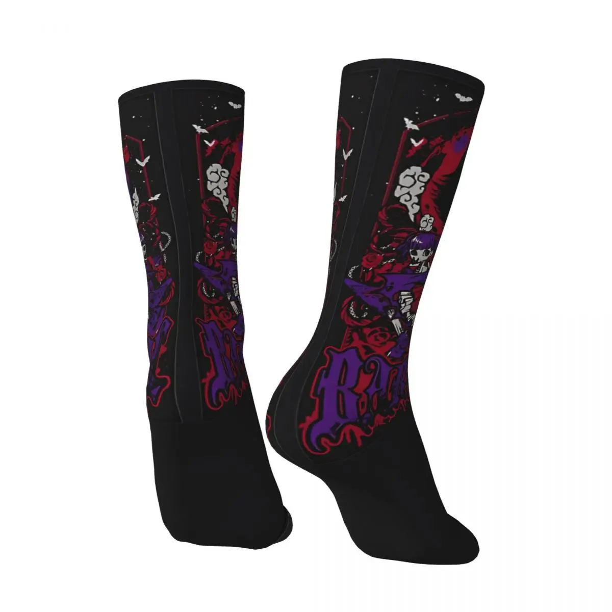 Babymetal Is A Japanese Kawaii Metal Band Horizon Socks Vintage Stockings Men's Soft Running Socks Autumn Design Non Skid Socks