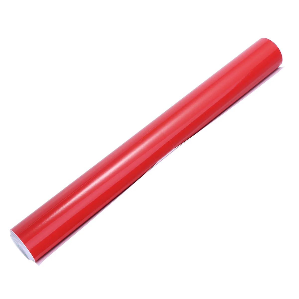 50X152Cm 車ラップフィルム光沢のある明るい赤自己粘着防水 Pvc ステッカーオートバイ車体トリムカバー