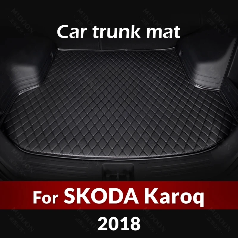 

Коврик для багажника автомобиля для SKODA Karoq 2018, аксессуары для автомобиля на заказ, украшение интерьера автомобиля