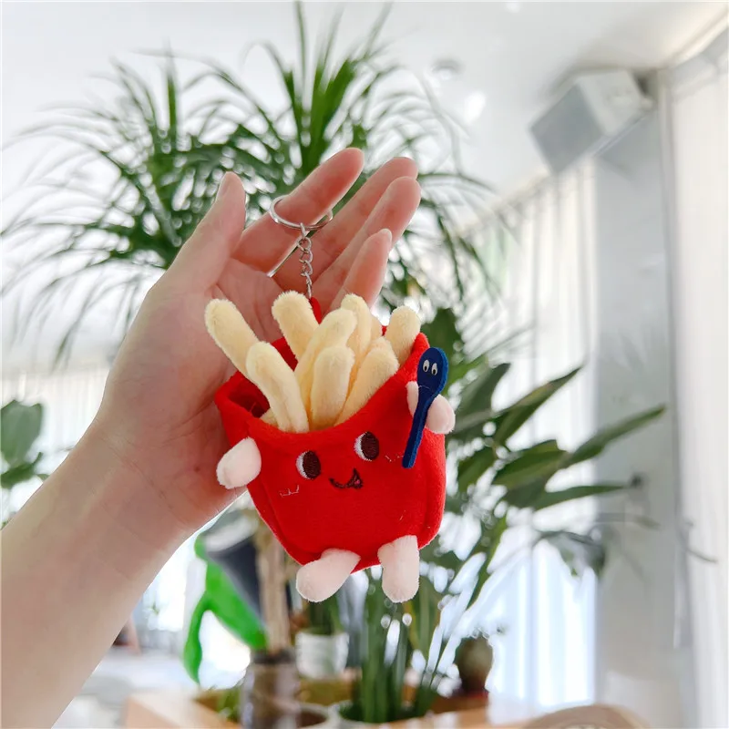 5 pcs beállítása Kreatív Új Francia Parkettkocka Hamburger Akasztás Olvasottság Emberpár Plüss Akasztás decoratie Elárusítónő Kőr autó keychain Alighogy Babaarcú de nem okos nő