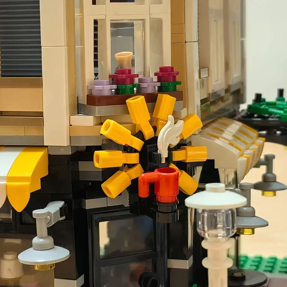 ตัวต่อสร้างสรรค์ 4002 ชิ้น ชุดอาคารศูนย์กลางเมือง ของเล่นเด็ก ของขวัญวันเกิด วันคริสต์มาส เข้ากันได้กับ 10255 15019