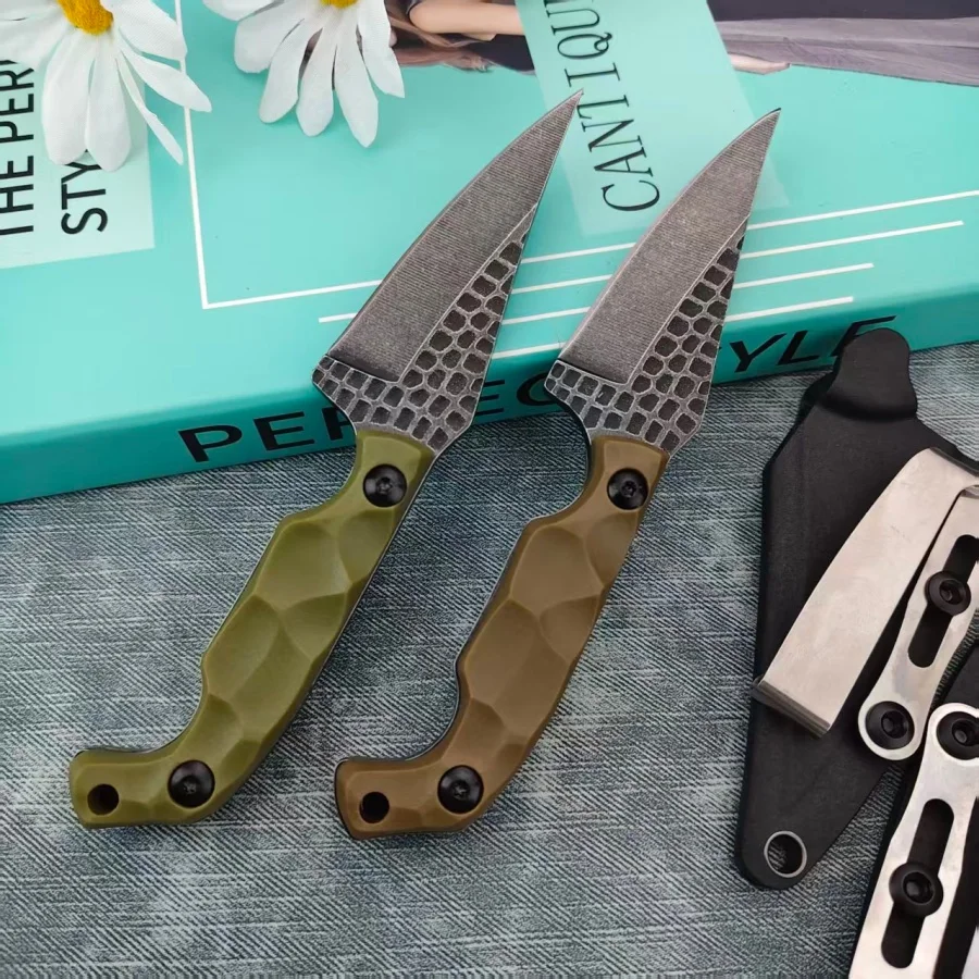 

Высококачественный легкий портативный нож с фиксированным клинком для активного отдыха, охоты, кемпинга, рыбалки, EDC-инструмент с ножнами K-типа, подарок для мужчин