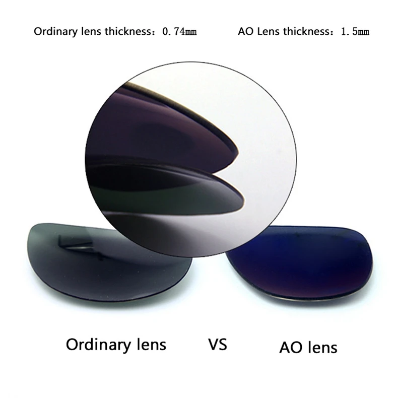 Ao Sonnenbrille Mann amerikanische Armee Militär Luftfahrt Pilot polarisierte Sonnenbrille Frau Luxusmarke Vintage Metall Titan Rahmen – Detail 9
