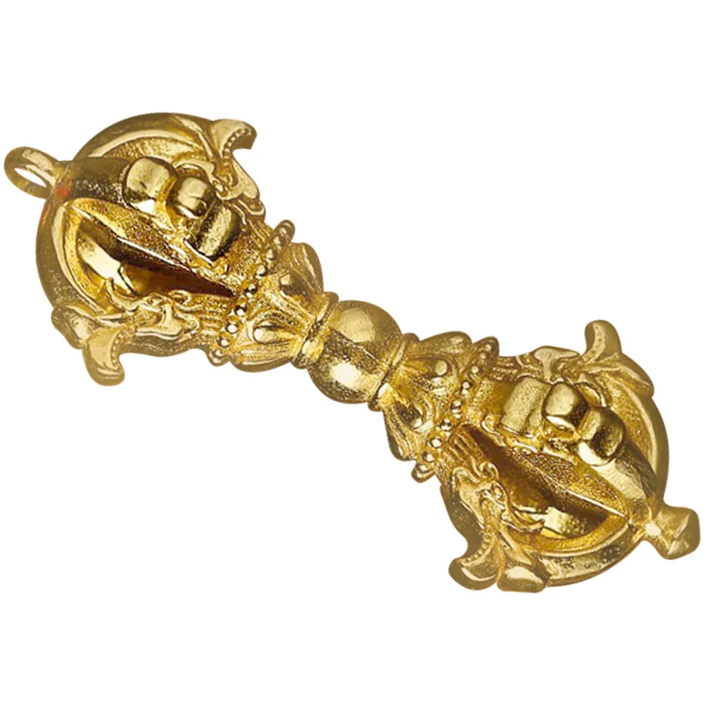 

Ваджрный пестик, медный кулон, ретро ремесленный шарм для Diy, брелок, ожерелье, орнамент, мини-религиозный тибетский латунный декор, подвесной