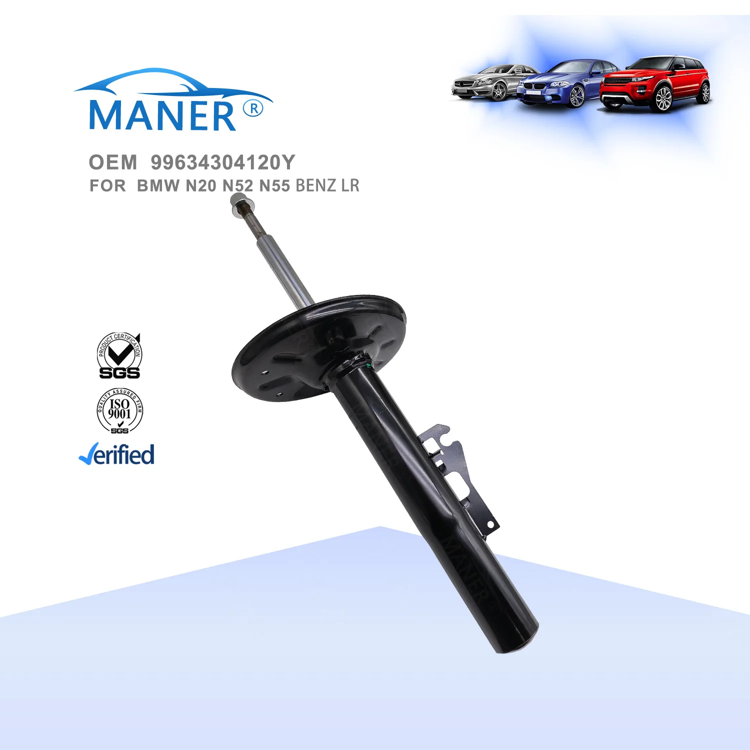 MANER 99634304120Y 98733305114 Auto Suspension Parts Shock Absorber For Porsche Cayenne 987 2011-2012