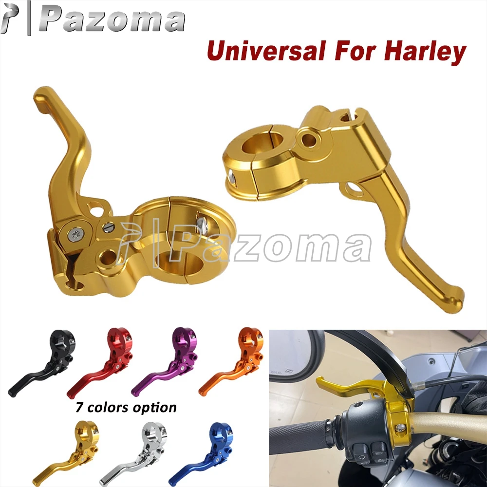 

Universal 25mm Handlebar Clutch Lever For Harley Softail Touring 1996-2024 Dyna 1996-17 Sportster Motorcycle Hand Control Lever